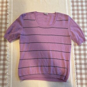 ALYX Purple Striped Women's Top